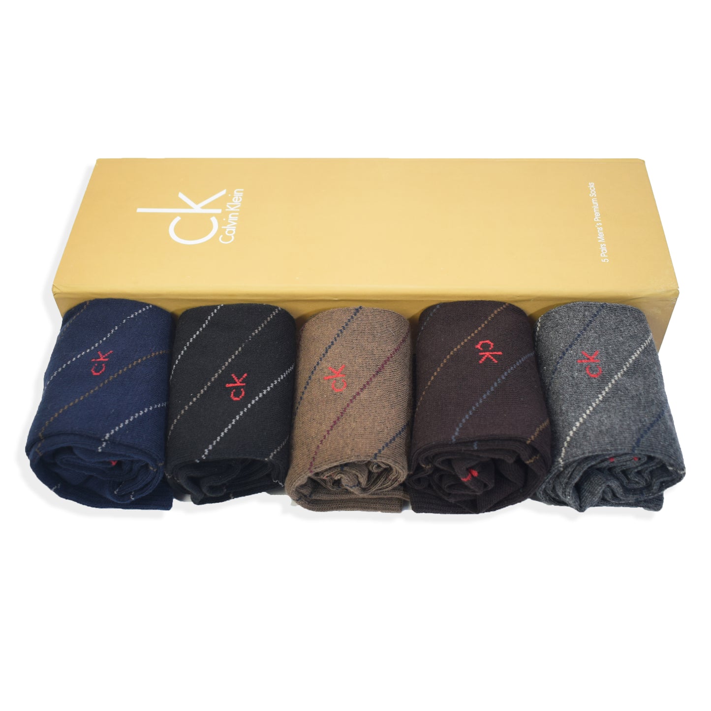 Branded C-K Full Length Socks Volume 12 ( Pack of 5 )