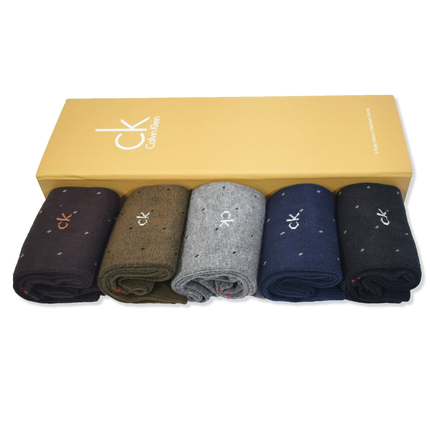 Branded C-K Full Length Socks Volume 1 ( Pack of 5 )