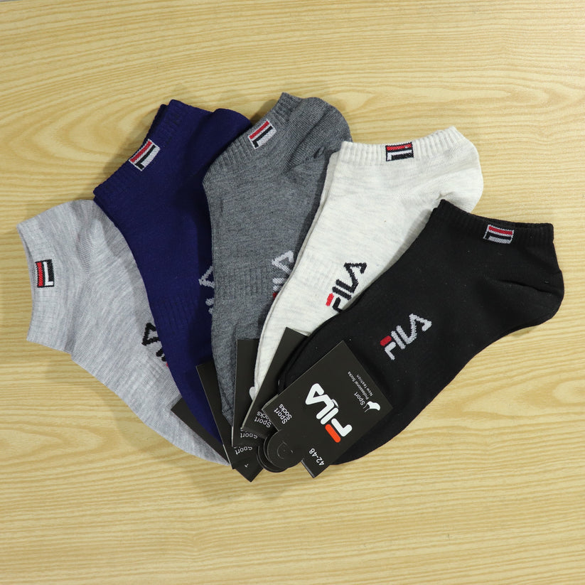 F-I-L-A Ankle Socks (Pack of 5)