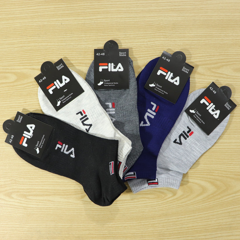 F-I-L-A Ankle Socks (Pack of 5)