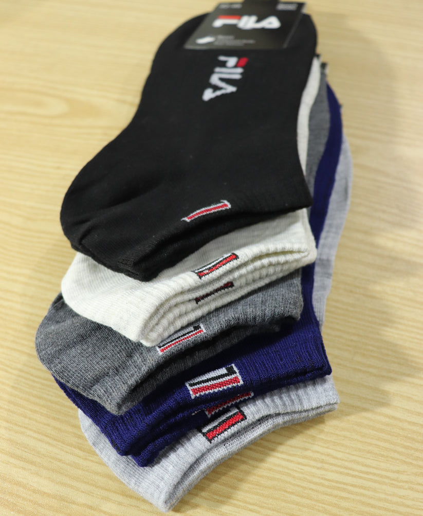 F-I-L-A Ankle Socks (Pack of 5)