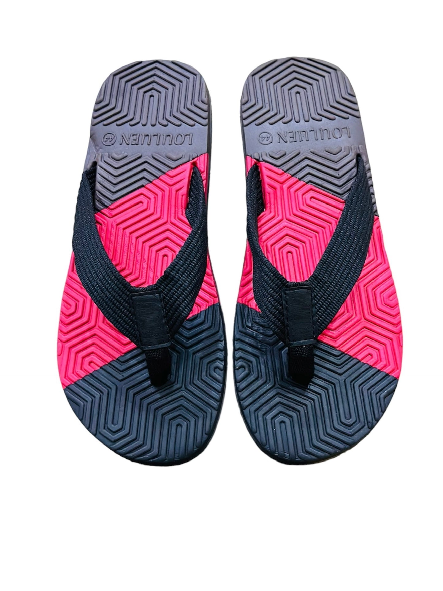 Red Multishade Slippers