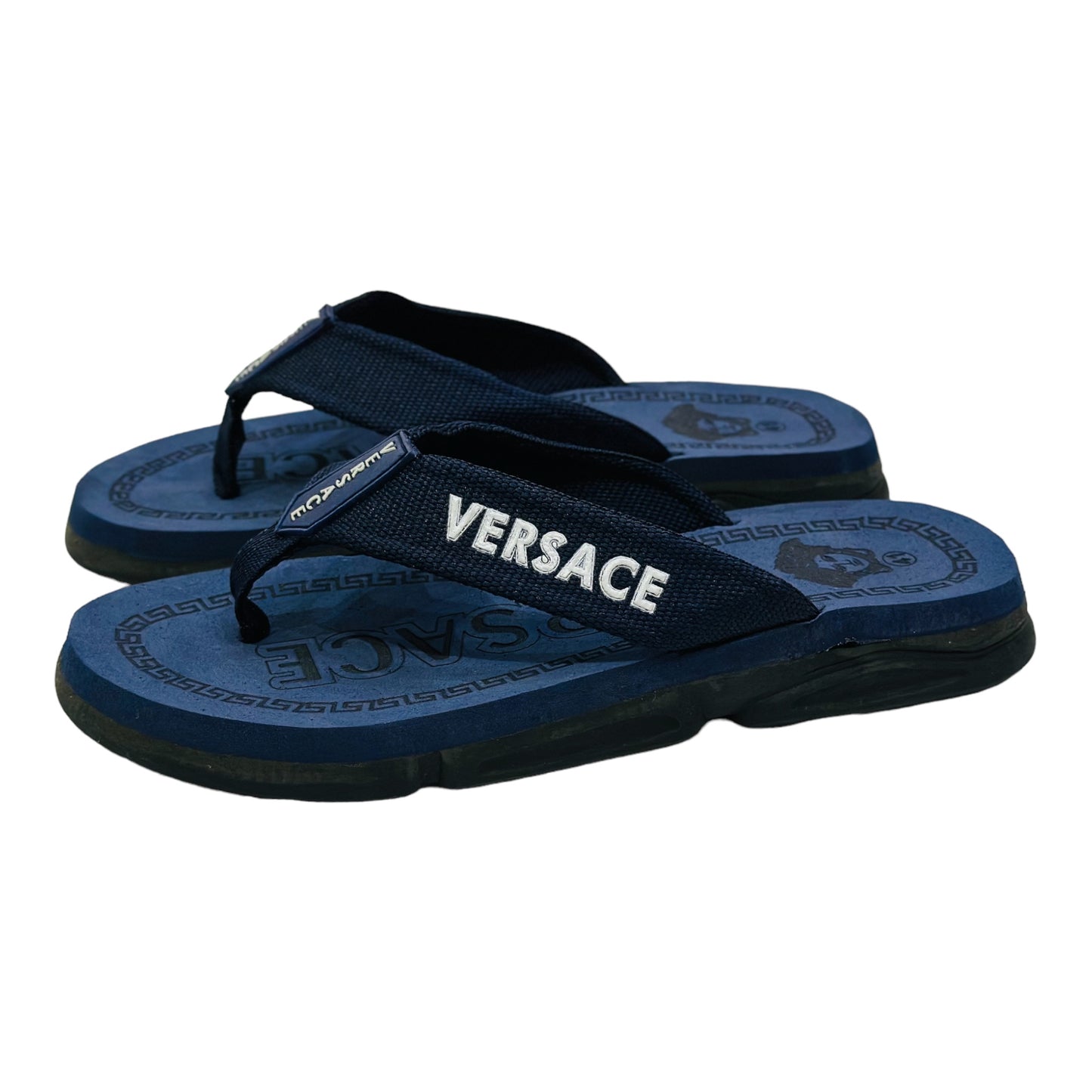 Premium Extra Soft Blue V-E-R-S-A-C-E Slipper
