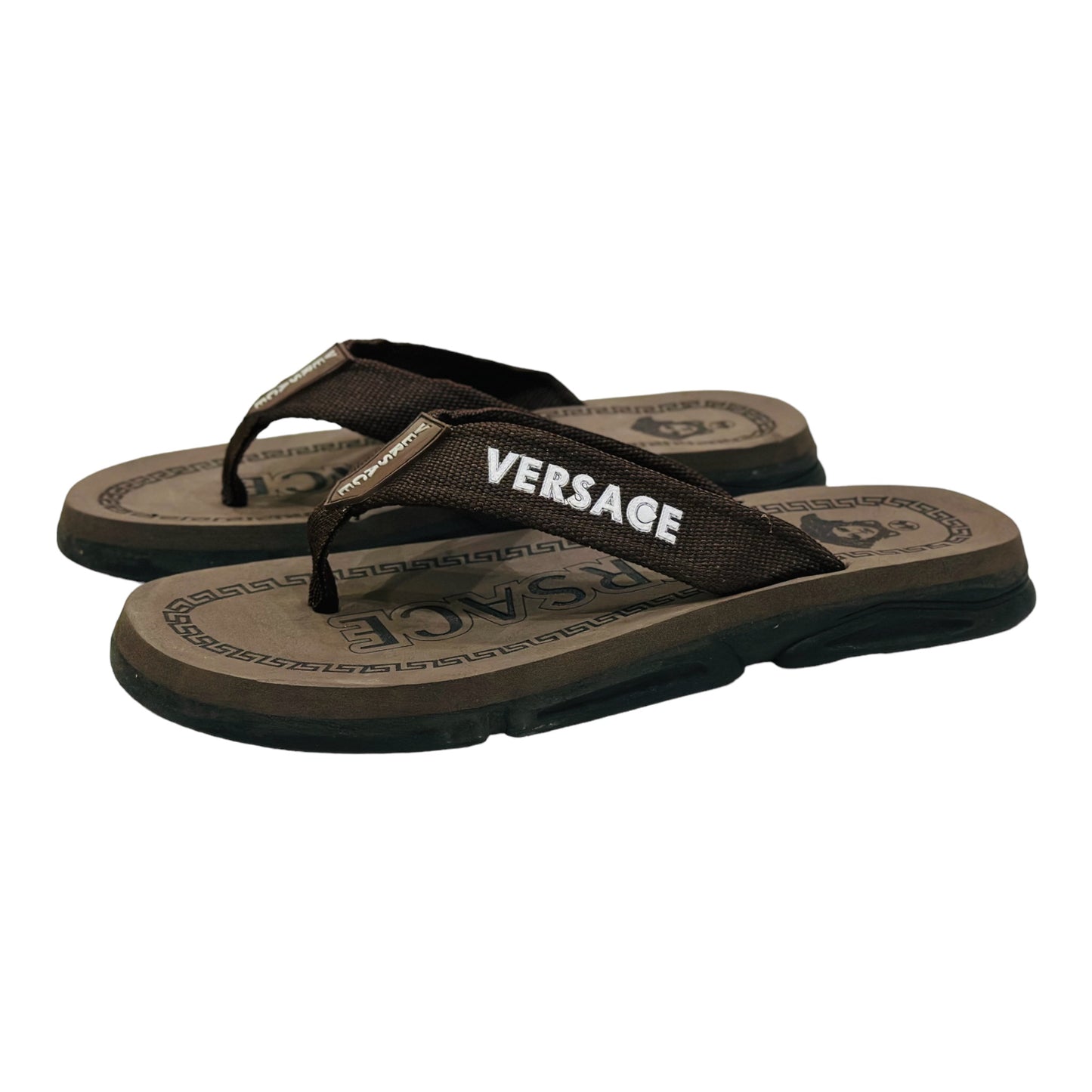 Premium Extra Soft Brown V-E-R-S-A-C-E Slipper