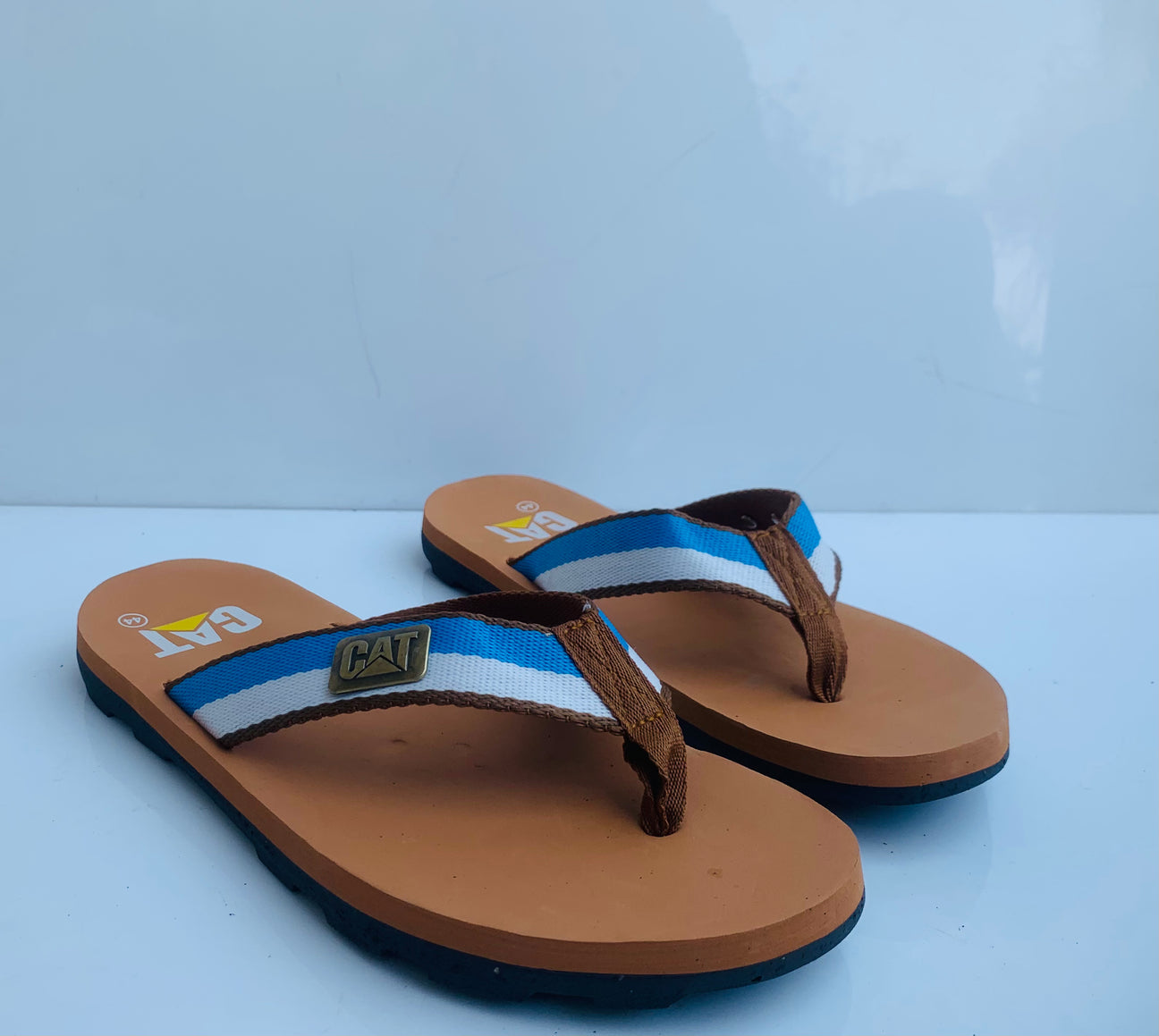 Imported light Brown C-A-T Flip Flop