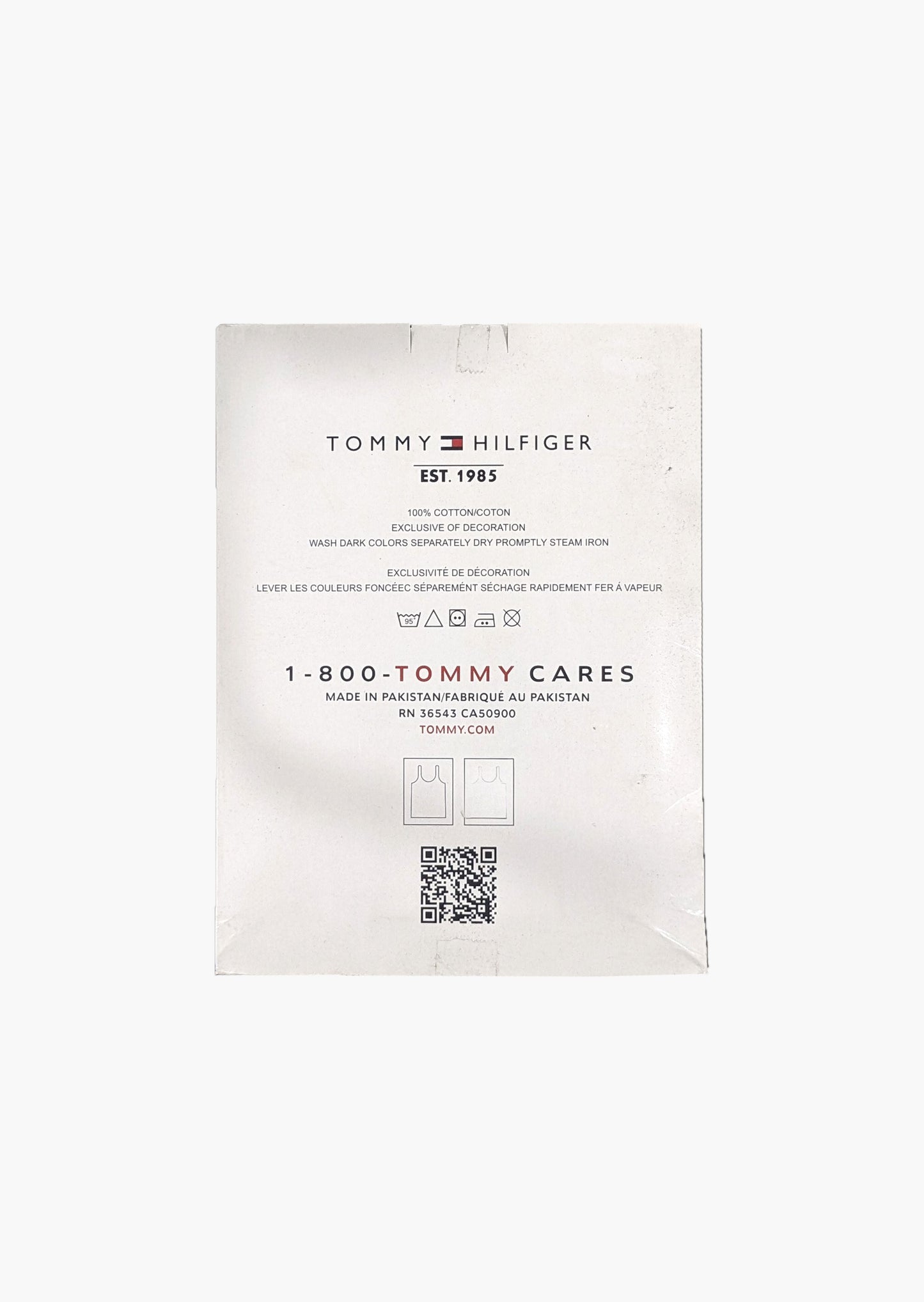 T-O-M-M-Y Black Vest (Pack of 3)