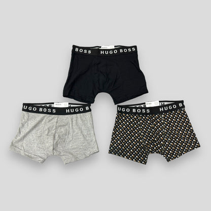 B-O-S-S Small Multi Color Boxers (Pack of 3)