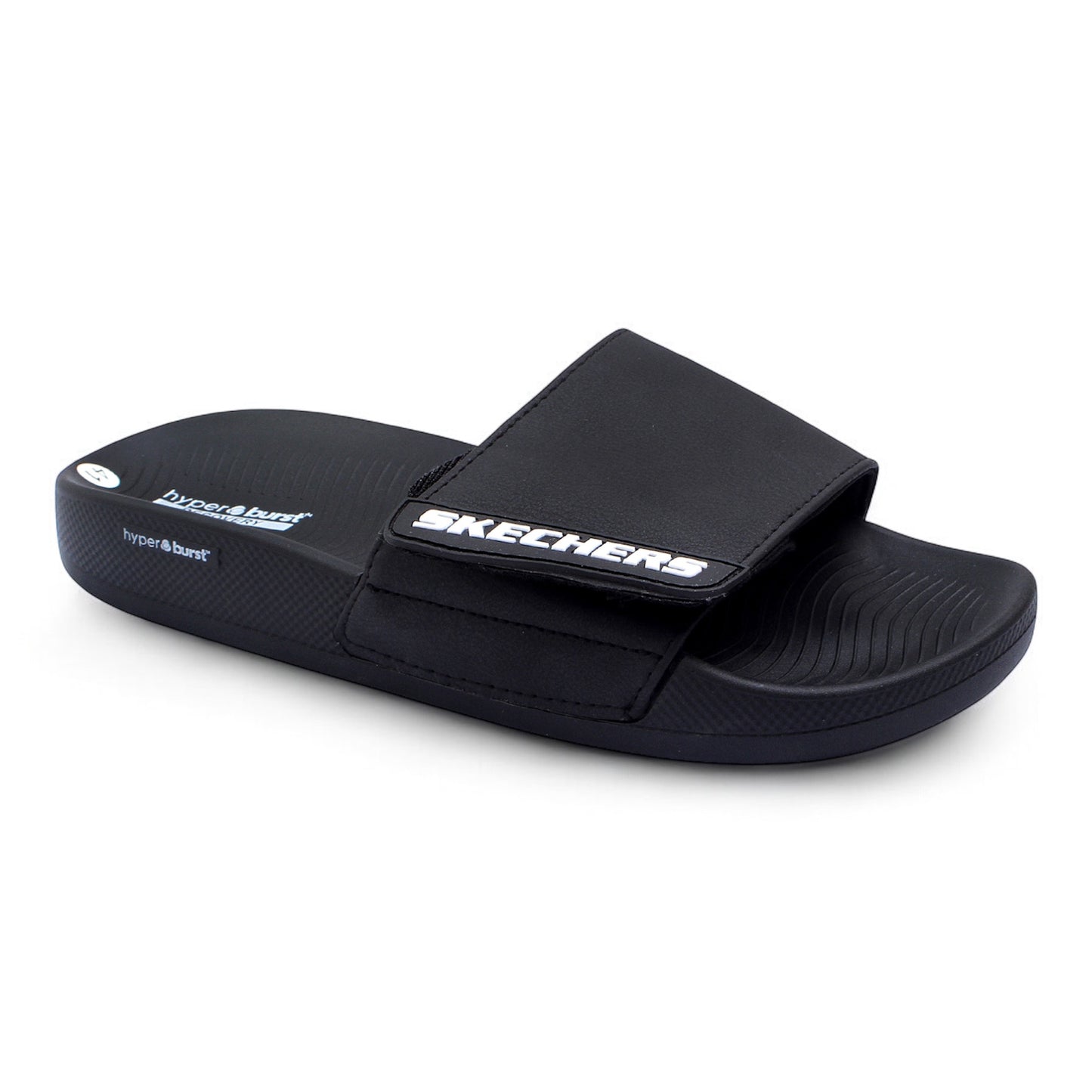 S-k-e-c-h-e-r-s Hyper Burst in Black (Flap)