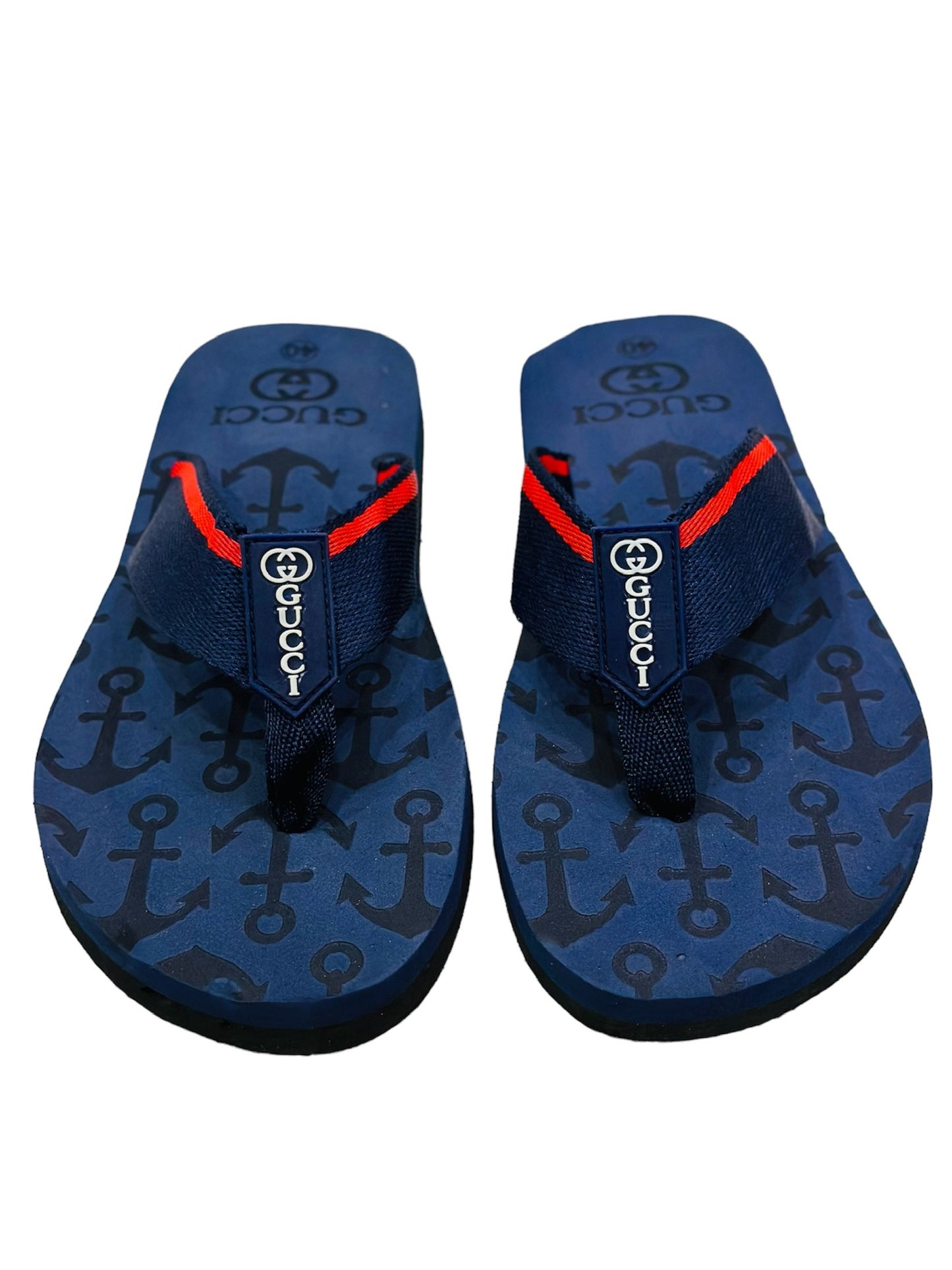 Blue Cozy G-U-C-C-I Cross