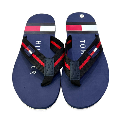 T-O-M-M-Y Imported Slippers Blue