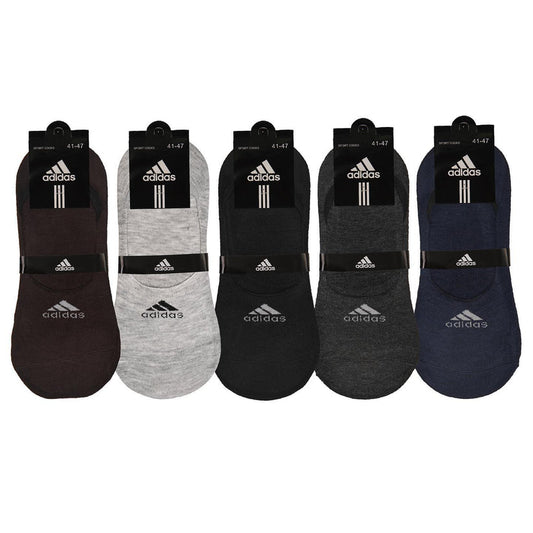 A-D-I-D-A-S Inside Socks (Pack of 5)