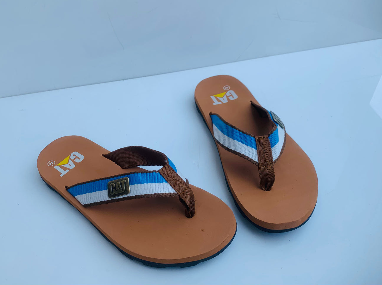 Imported light Brown C-A-T Flip Flop