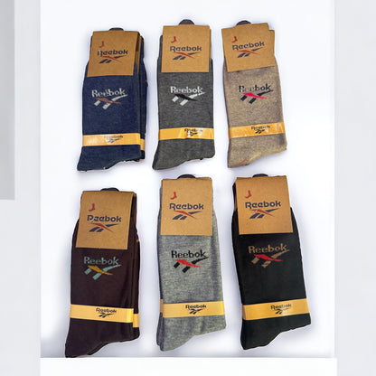 R-E-E-B-O-K Premium Full Length Socks (Pack of 12)