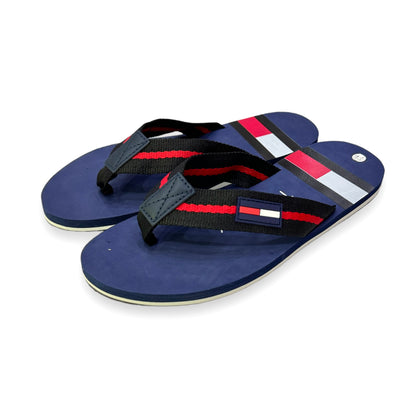 T-O-M-M-Y Imported Slippers Blue