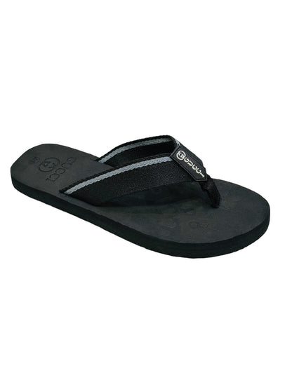 Black Cozy G-U-C-C-I Cross Slippers