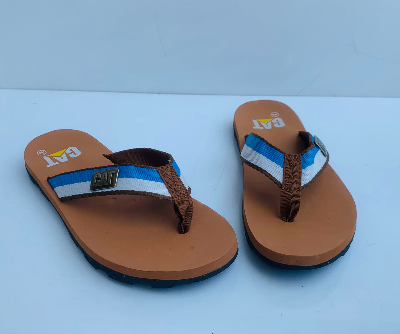 Imported light Brown C-A-T Flip Flop