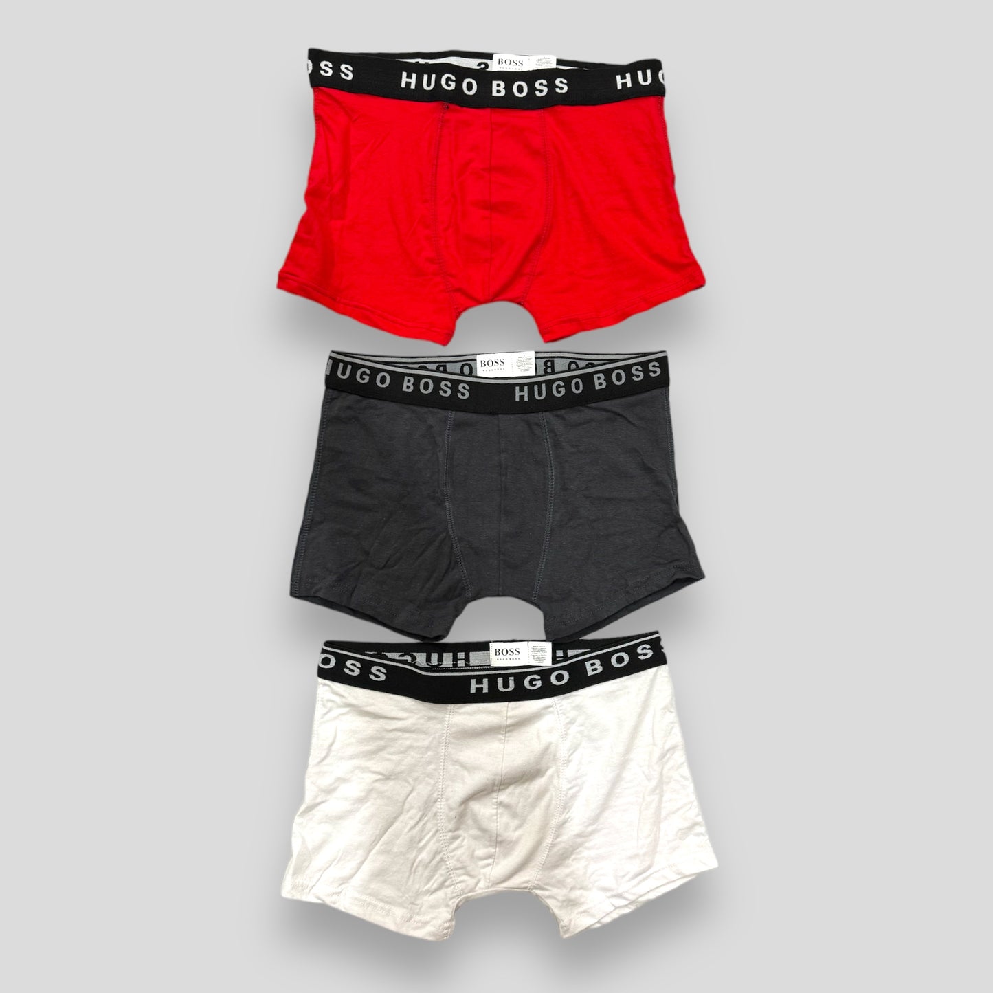 B-O-S-S Large Multi Color Boxers (Pack of 3)