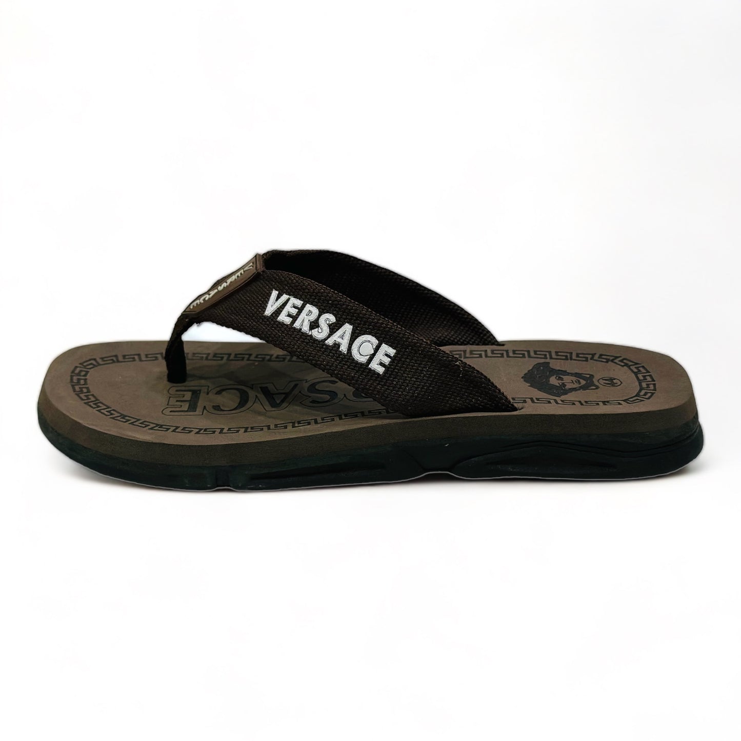Premium Extra Soft Brown V-E-R-S-A-C-E Slipper