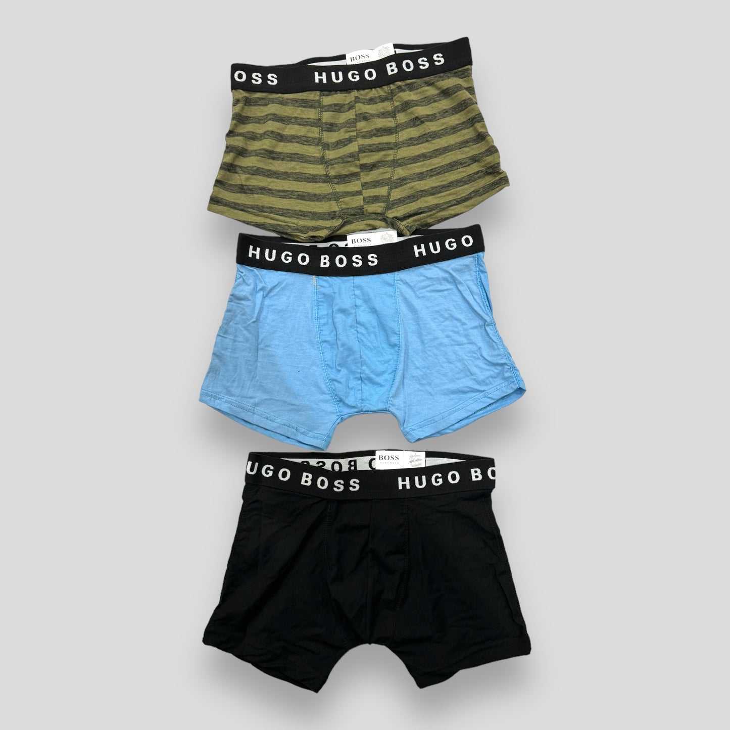 B-O-S-S Small Multi Color Boxers (Pack of 3)