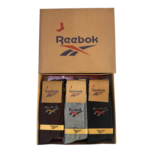 R-E-E-B-O-K Premium Full Length Socks (Pack of 12)