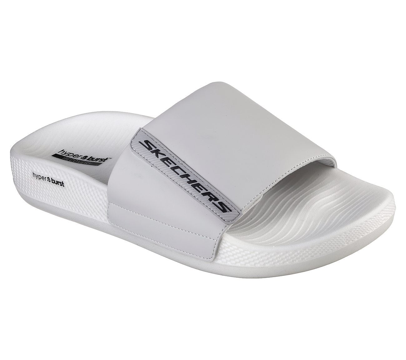 S-k-e-c-h-e-r-s Hyper Burst in White (Flap)