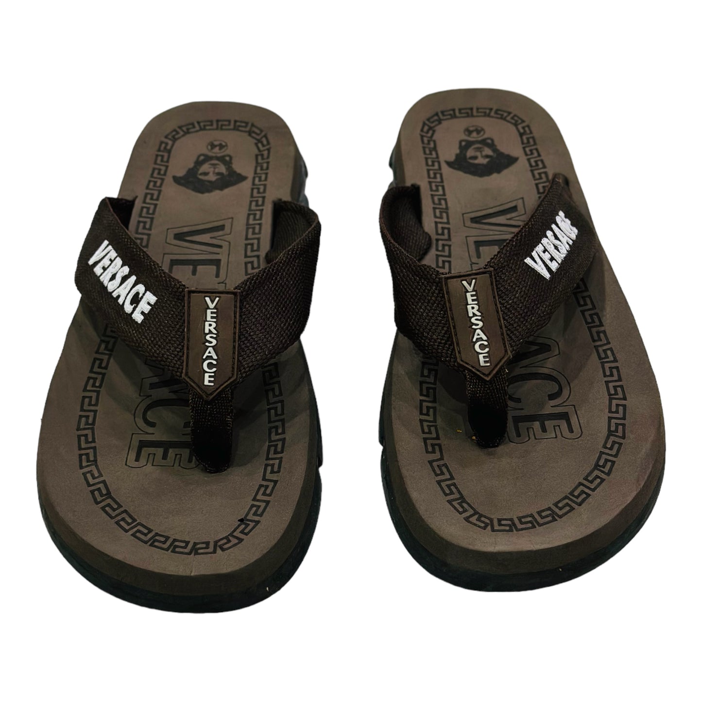 Premium Extra Soft Brown V-E-R-S-A-C-E Slipper