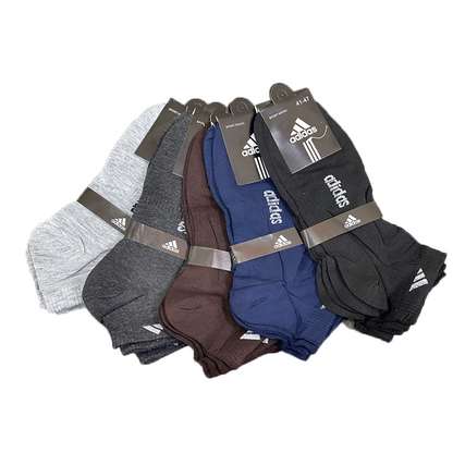 A-D-I-D-A-S Ankle Socks (Pack of 5)