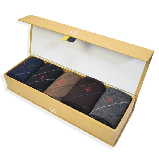 Branded C-K Full Length Socks Volume 12 ( Pack of 5 )