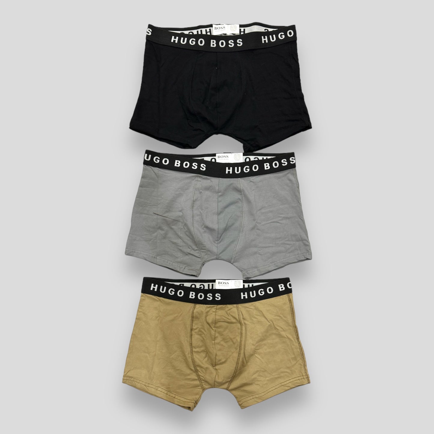 B-O-S-S Large Multi Color Boxers (Pack of 3)