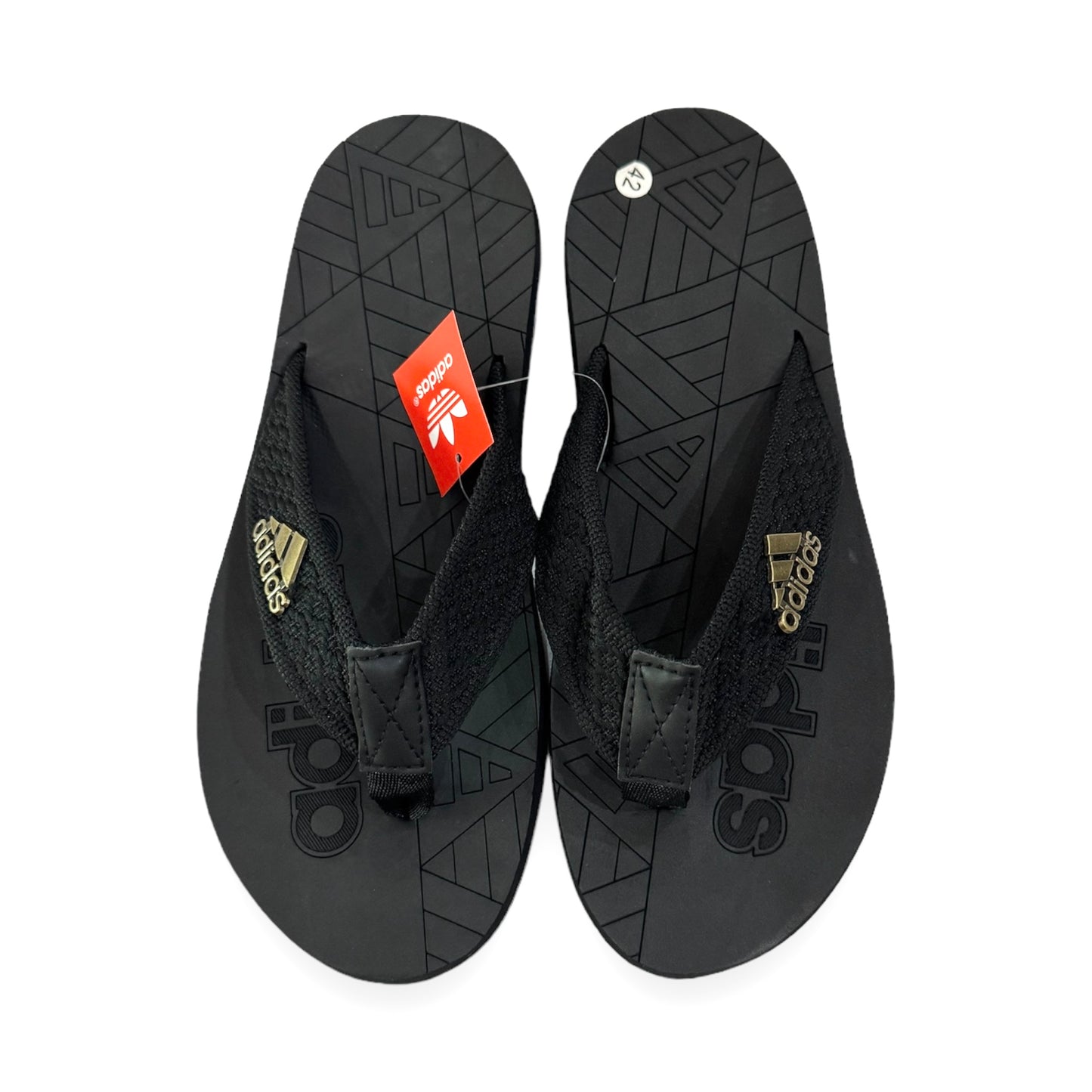 A-D-I-D-A-S Imported FlipFlop Black