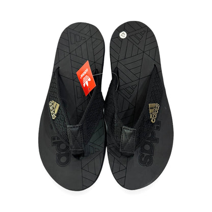 A-D-I-D-A-S Imported FlipFlop Black