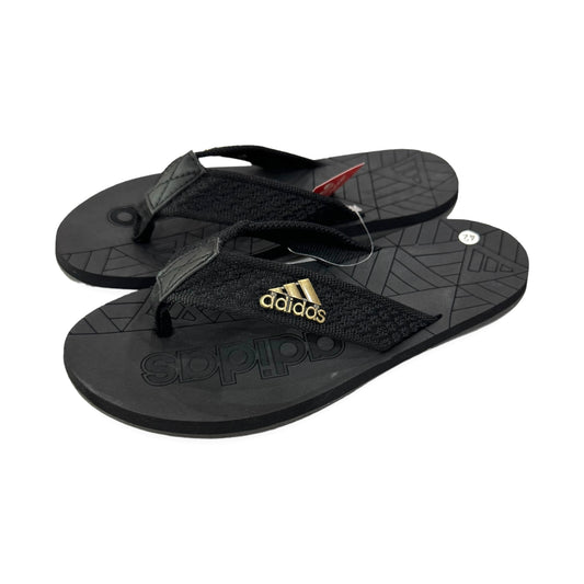 A-D-I-D-A-S Imported FlipFlop Black