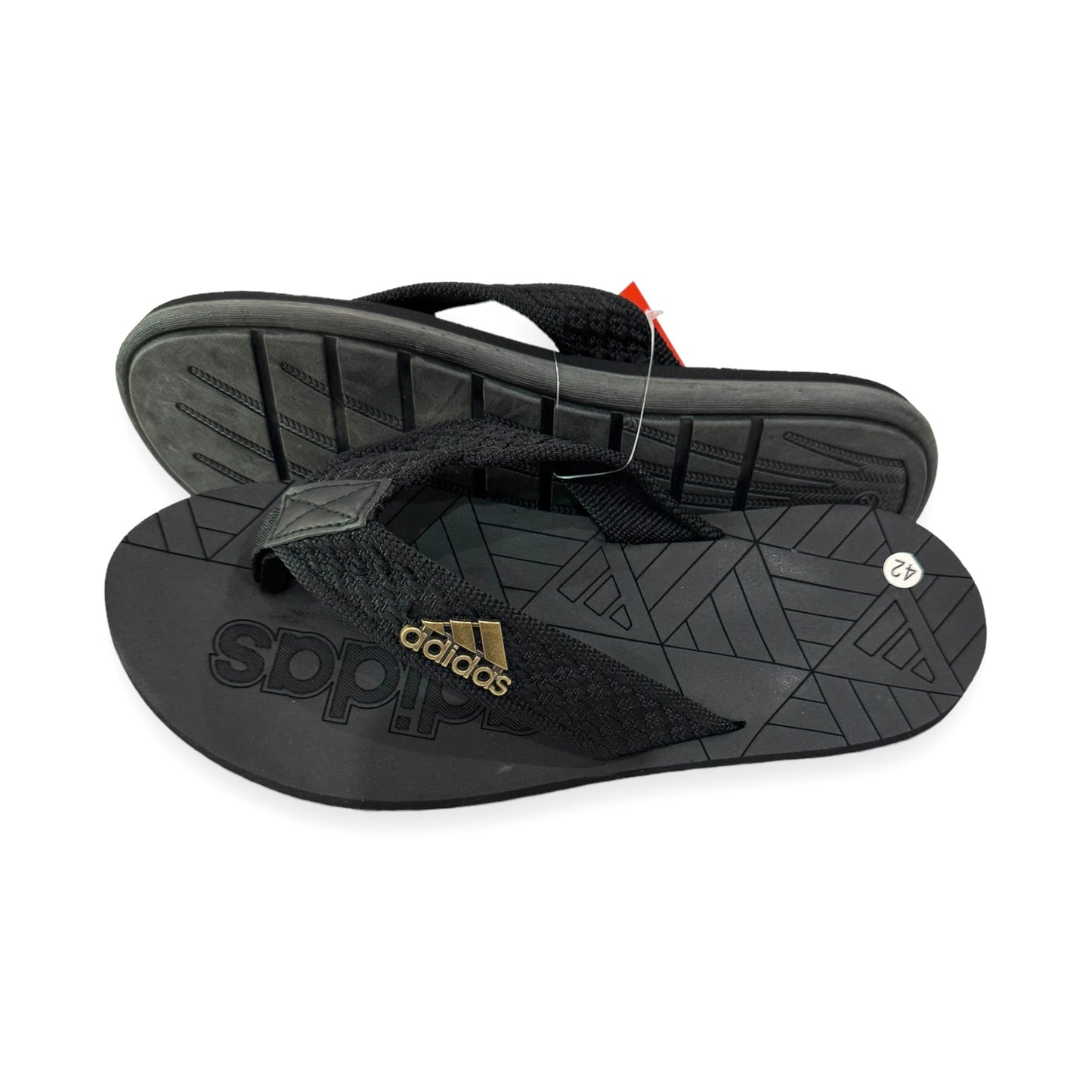 A-D-I-D-A-S Imported FlipFlop Black