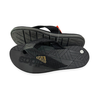 A-D-I-D-A-S Imported FlipFlop Black