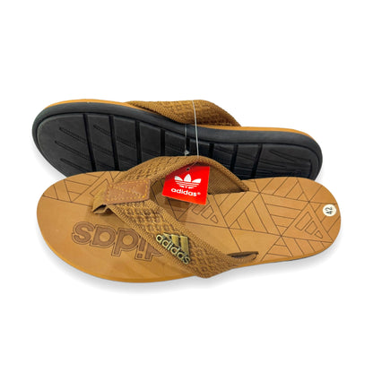 A-D-I-D-A-S Imported FlipFlop Khaki