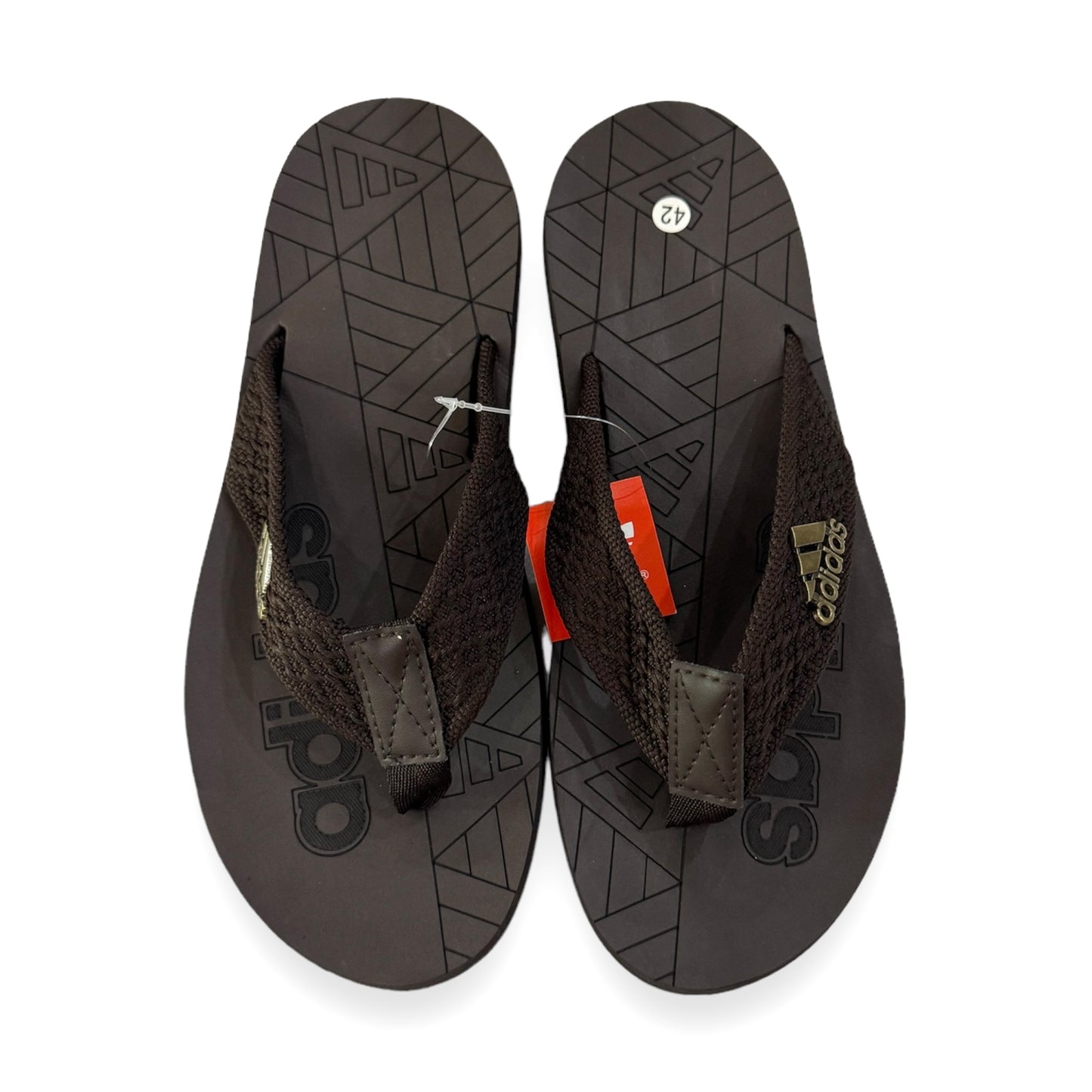 A-D-I-D-A-S Imported FlipFlop Brown
