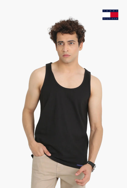 T-O-M-M-Y Black Vest (Pack of 3)
