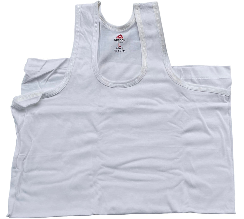 R-E-E-B-O-K PREMIUM WHITE VEST(Pack of 3)