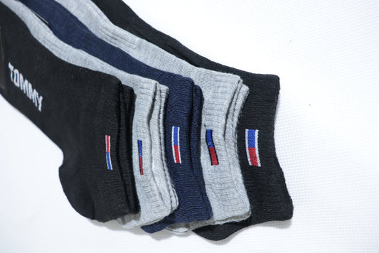 T-O-M-M-Y Ankle Socks (Pack of 5)