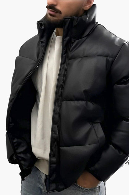 Z-A-R-A Imported Thick Padding Shinny Windproof Puffer Jacket